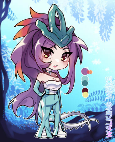 Walking Wake Gijinka